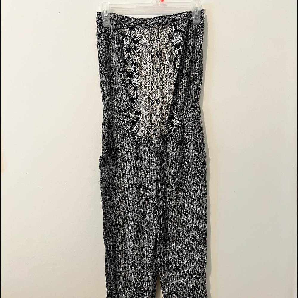 Tube Top Jump Suit